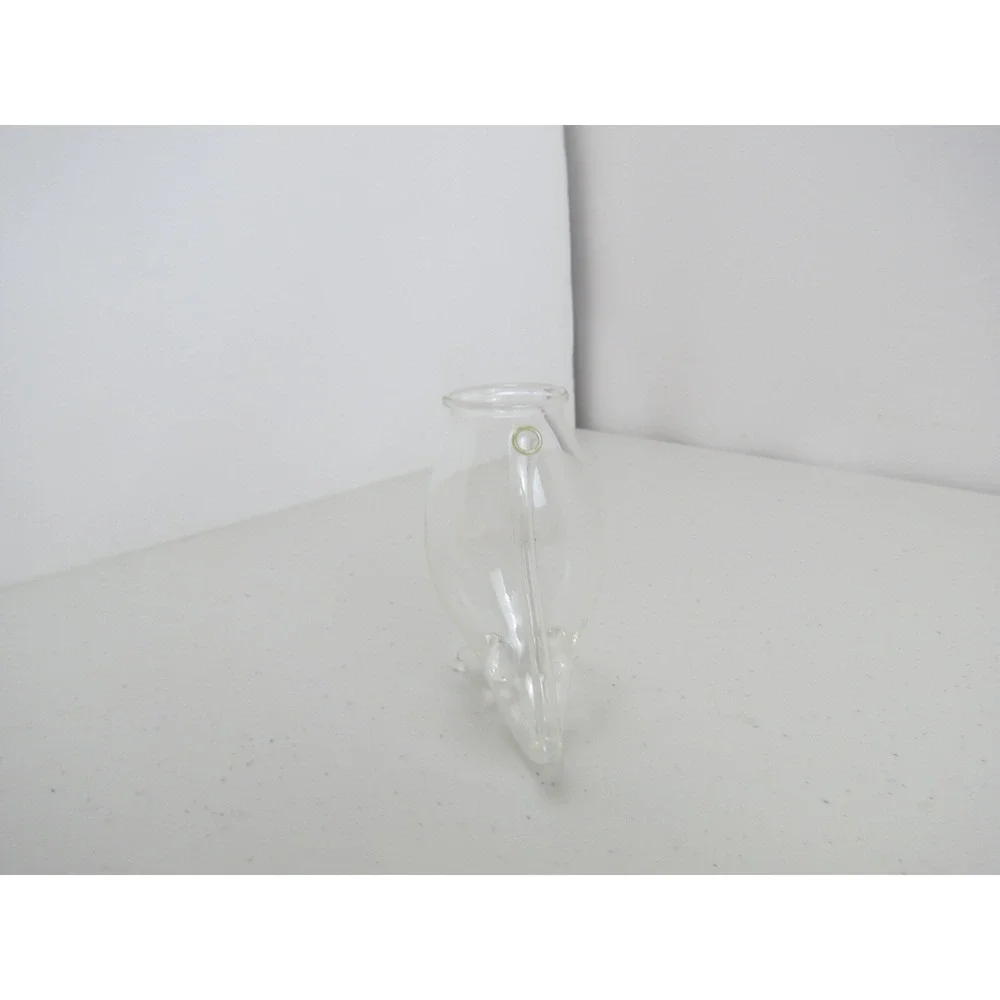 Vintage Vampire Devil Horn Decanter and Shot Glass Glasses Cup Built in Straw